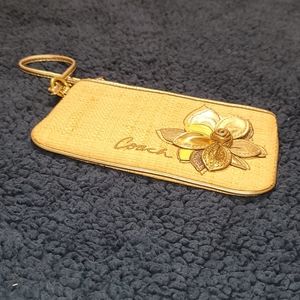 Authentic Coach wristlet/ clutch